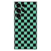 Checks Haori Mobile Skin